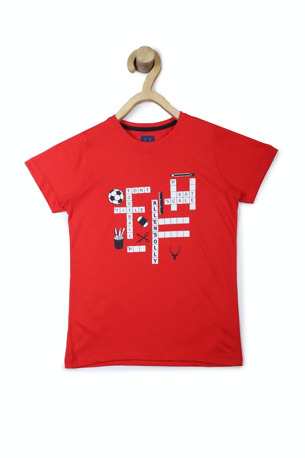 Allen Solly Boys Regular Fit Printed Graphic T-Shirt