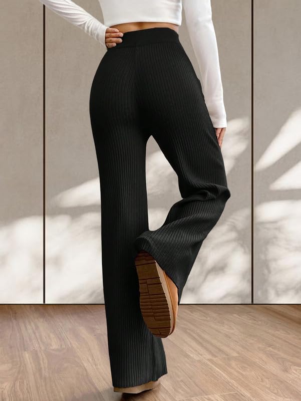 Tee Projekt Trouser for Women l Cotton Blend Summer Trouser l High-Waisted Pant (Pack of 3)
