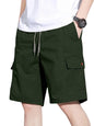 Greciilooks MenS Casual Shorts (Gl-M.Short-Sh339_Green