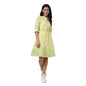 Fabindia WomenS Cotton Western Standard Length Shirt (20089777_Lime