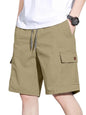 Greciilooks MenS Casual Shorts (Gl-M.Short-Sh339_Khakhi