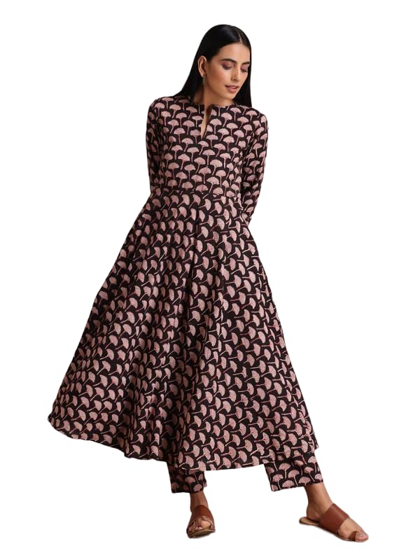 Patlani WomenS Digital Printed Cotton Kurta With Pant.
