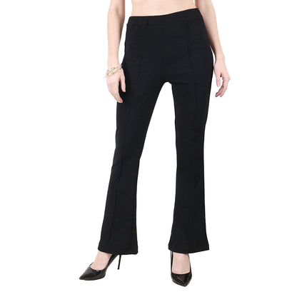 OM SAI LATEST CREATION Womens Yoga Dress Pants Stretchy Work Slacks Business Casual Office Straight Leg/Bootcut Elastic Waist w