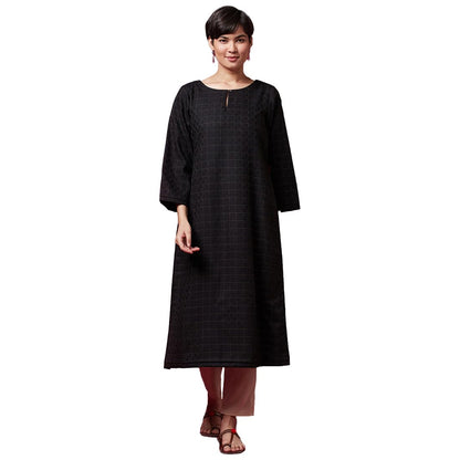 Fabindia Women's Wool Regular Kurta