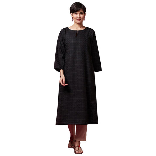 Fabindia Women's Wool Regular Kurta