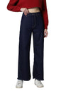 High Star Women 90 Marine Straight Fit High-Rise Stretchable Jeans