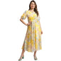Preneum WomenS Maxi Fit & Flare Print Georgette Regular Sleeves Casual |Summer |Latest Style |Festival & Occasion Maxi Gown(Max
