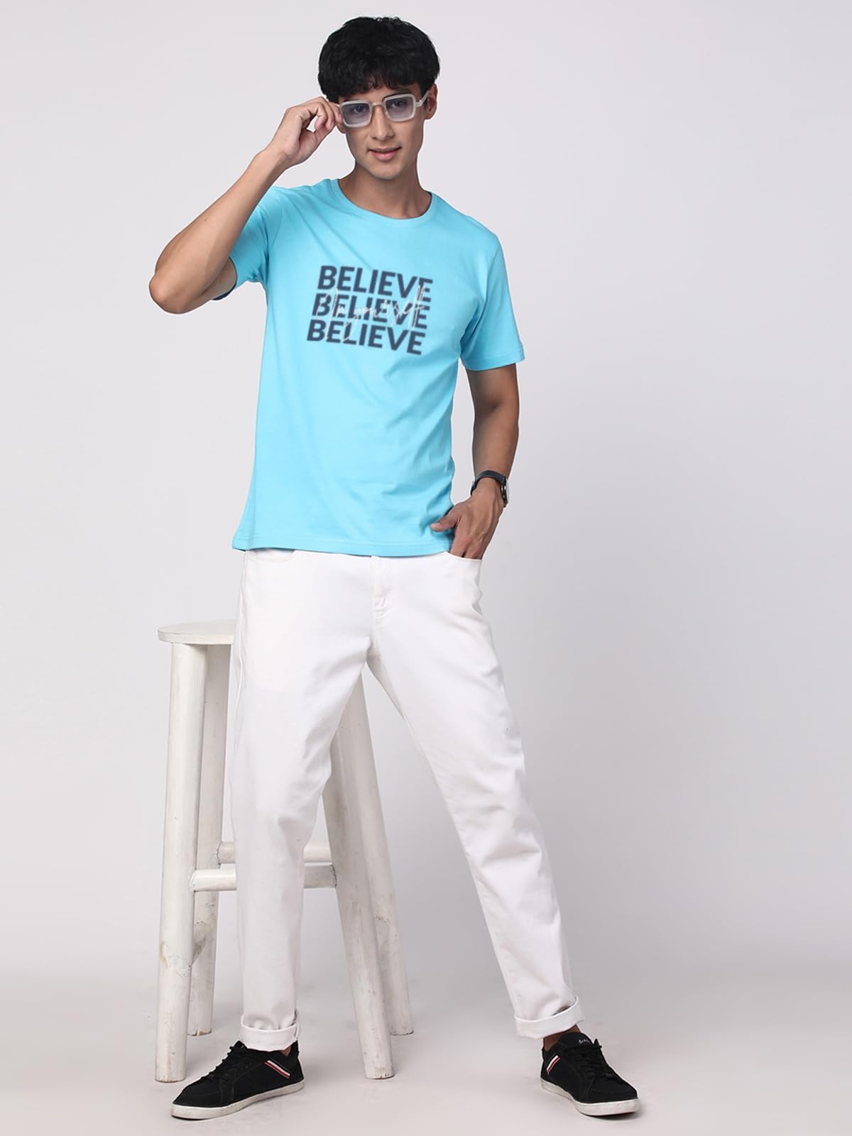 ADRO Tshirt for Men | Printed T Shirt for Men | 100% Cotton T-Shirt |Printed T Shirt | T-Shirts | RN24-INV