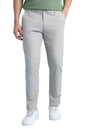 Dennis Lingo Straight fit Cotton Chinos for Men Grey