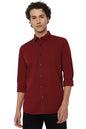 Allen Solly Men Slim Fit Solid Shirt