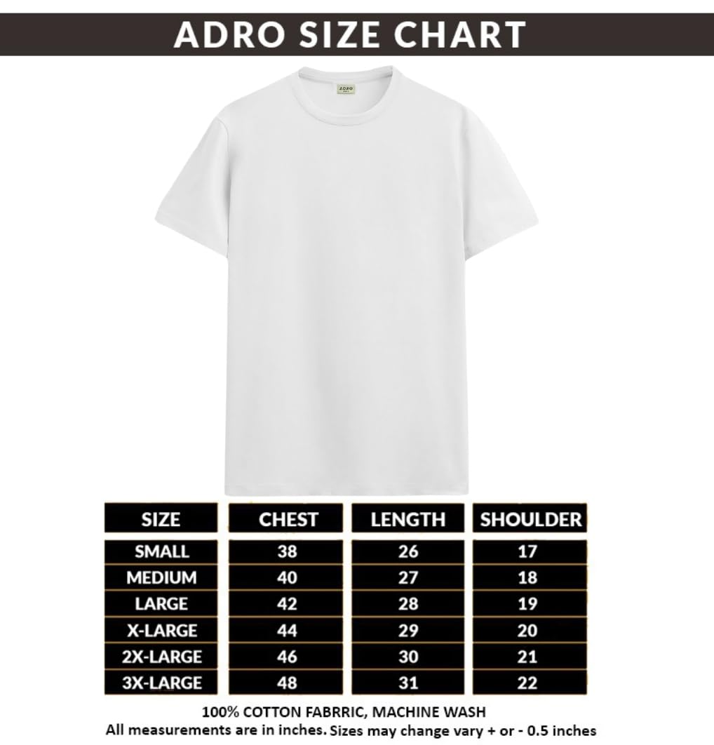 ADRO Men's Solid Regular Fit T-Shirt (RCM3-PLN-PU-BL-WH_Purple,Black,White