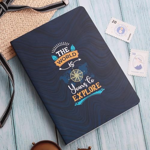 Doodle Travelogue Hard Bound B6 Travel Planner | 24 Monthly Planner Pages | 24 Motivational Quote Pages (5 X 7 Inches, 80 Gsm, 2