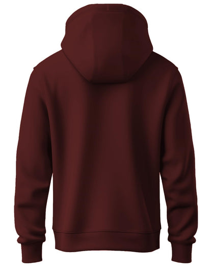 ADRO Men's Printed Hoodie, Cotton, Grey, Size 34, Model H24-PLN-GR