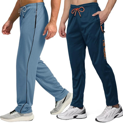 Pinkmint Mens Combo Casual Trousers l Stylish Side Pocket with Zip l Lightweight & Comfortable Troser Pant for Summer (Pack of