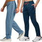 Pinkmint Mens Combo Casual Trousers l Stylish Side Pocket with Zip l Lightweight & Comfortable Troser Pant for Summer (Pack of