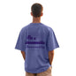 Nobero MenS Graphic Print Oversized Fit T-Shirt (1M-Twrt-C1092_Future Dusk