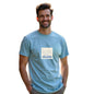 Nobero MenS Solid Regular Fit T-Shirt (1M-Twts-C0731_Powder Blue