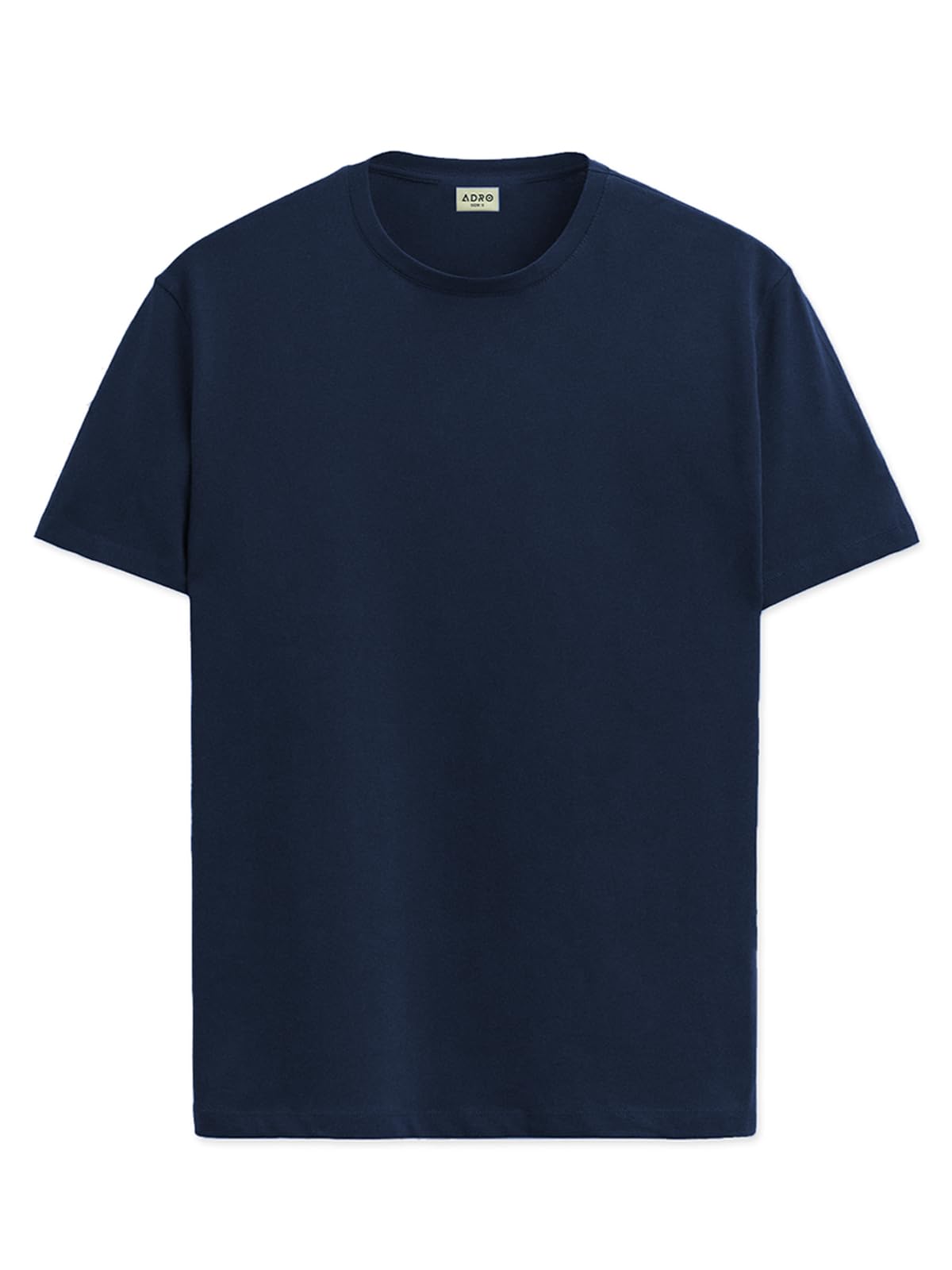 ADRO T Shirts for Boys & Girls || Solid Plain Regular Fit T-Shirt || Ages 3-14 || 100% Cotton Round Neck Tshirt for Boys & Girls