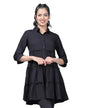 Noble Monk Women Fit & Flare Half Sleeve Dress
