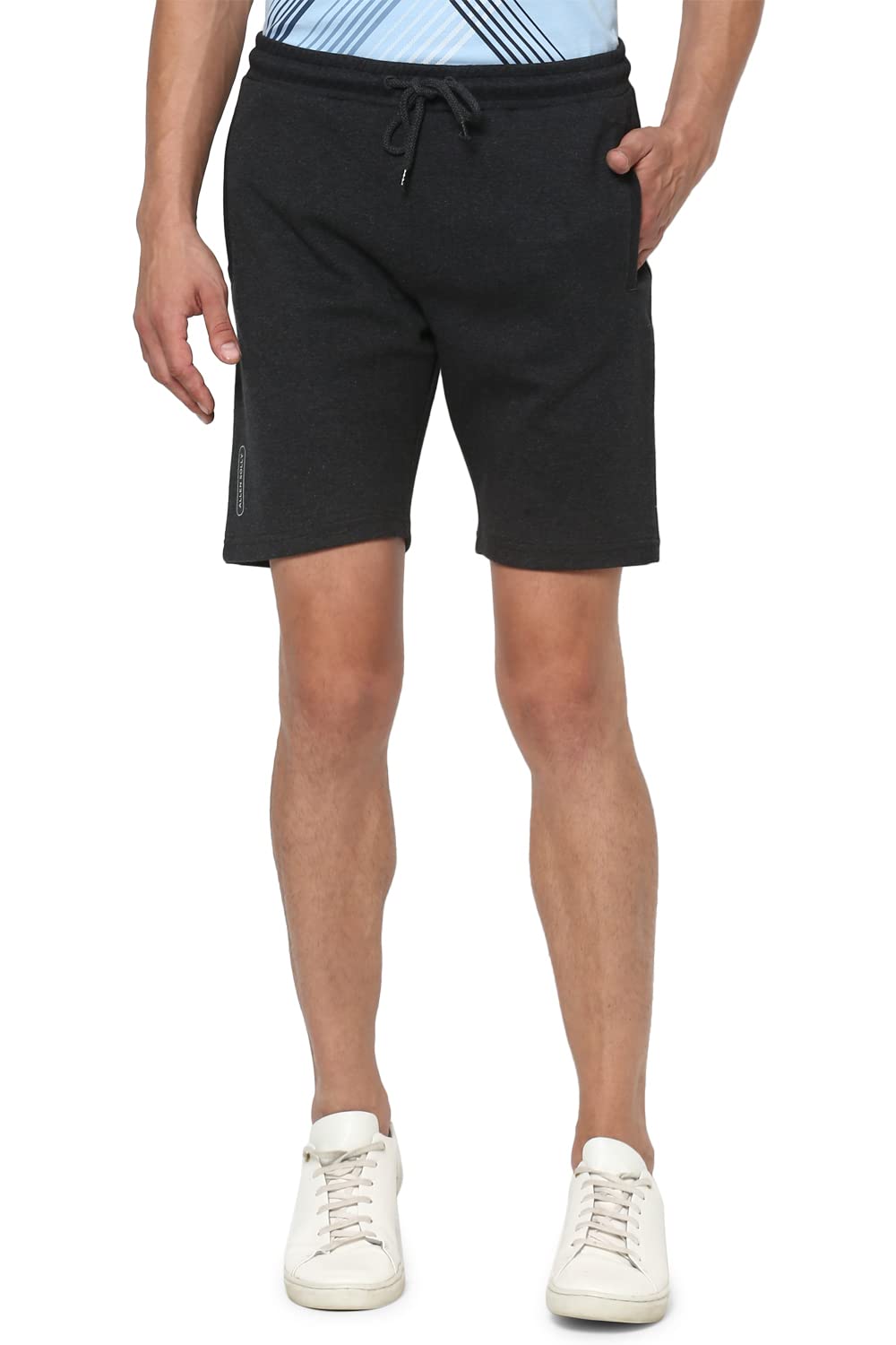 Allen Solly Men Slim Fit Solid Shorts