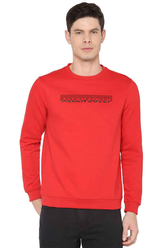 Allen Solly Men Casual Formal Full Sleeve Crew Neck T-Shirt