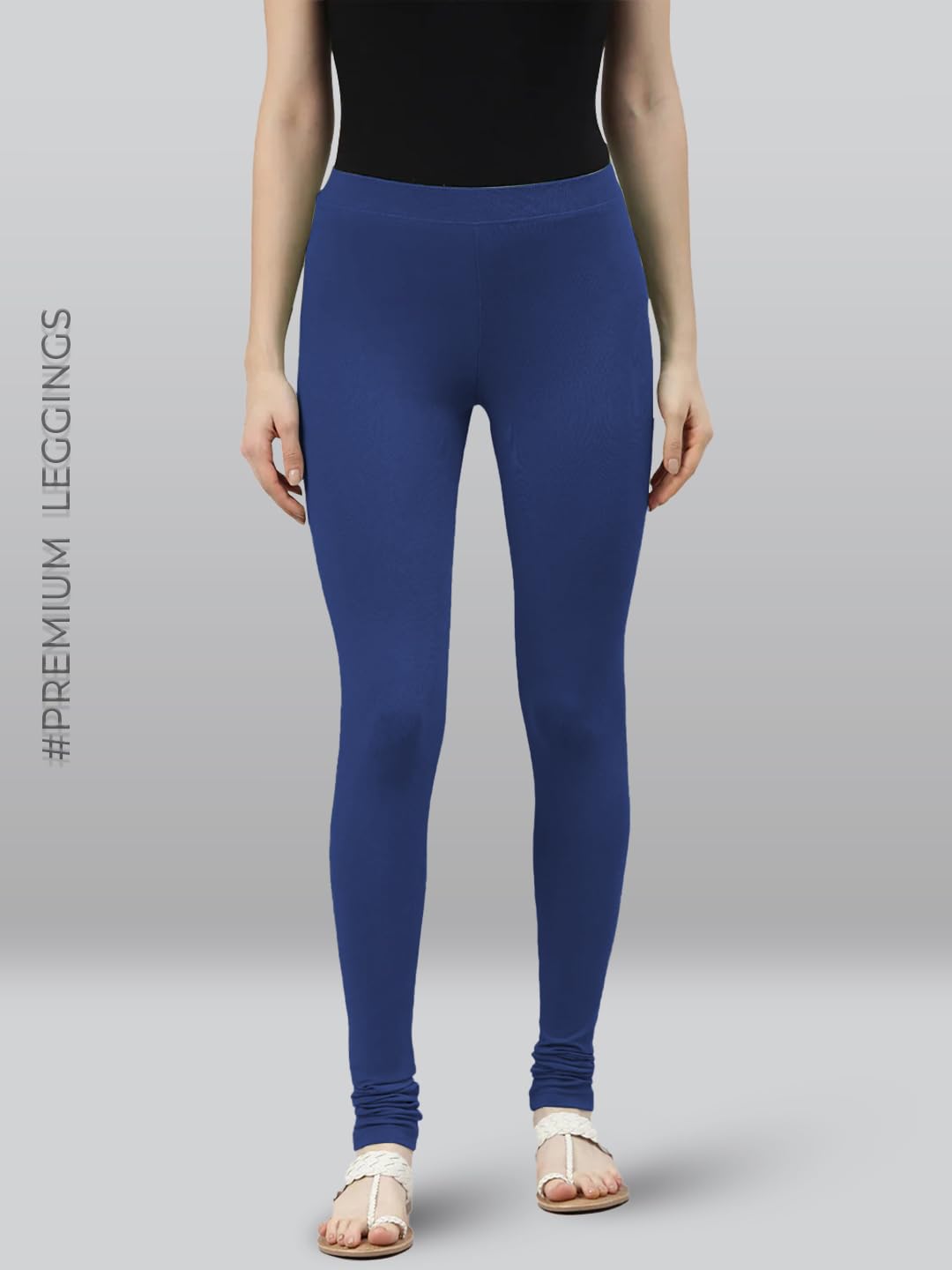 Lyra Premium Viscose Full Length Churidar Leggings For Women