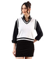 Kotty WomenS Trendy Sleeveless Sweater Vests  Perfect For Layering And Smart-Casual Outfits(Multicolored,L)