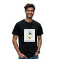 Nobero MenS Graphic Printed Regular Fit T-Shirt (1M-Twts-C1163-Pbl_Black