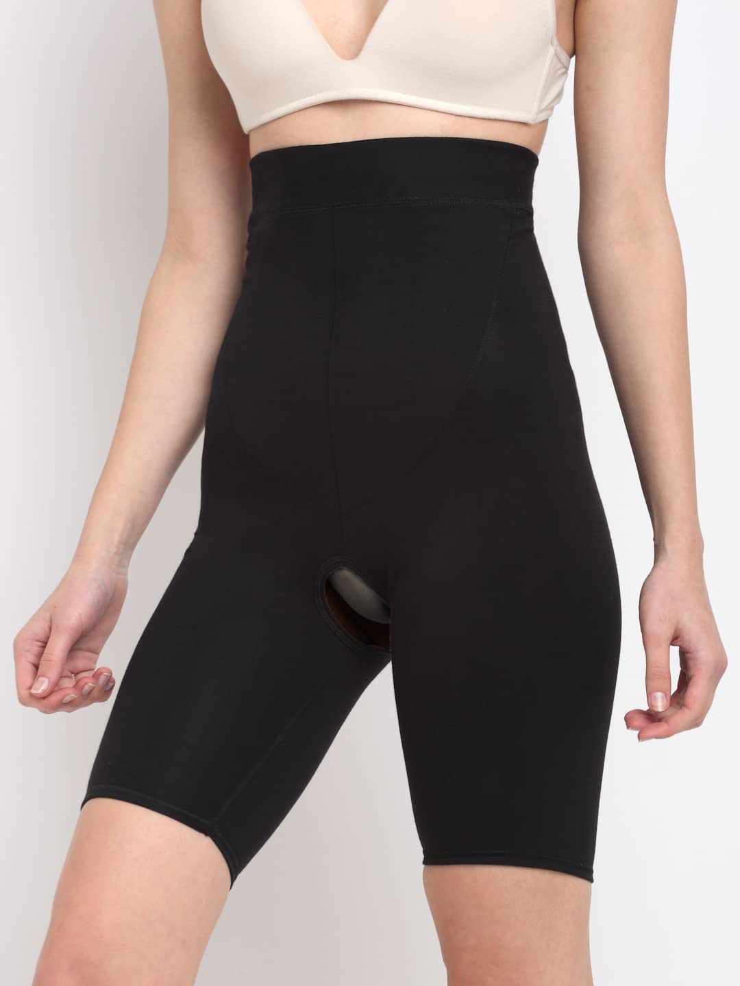 Shasmi Womens High Waist Shapewear with Anti Rolling Strip Tummy Control Tucker Waist Slimming Panties Women Shapewear Underwea