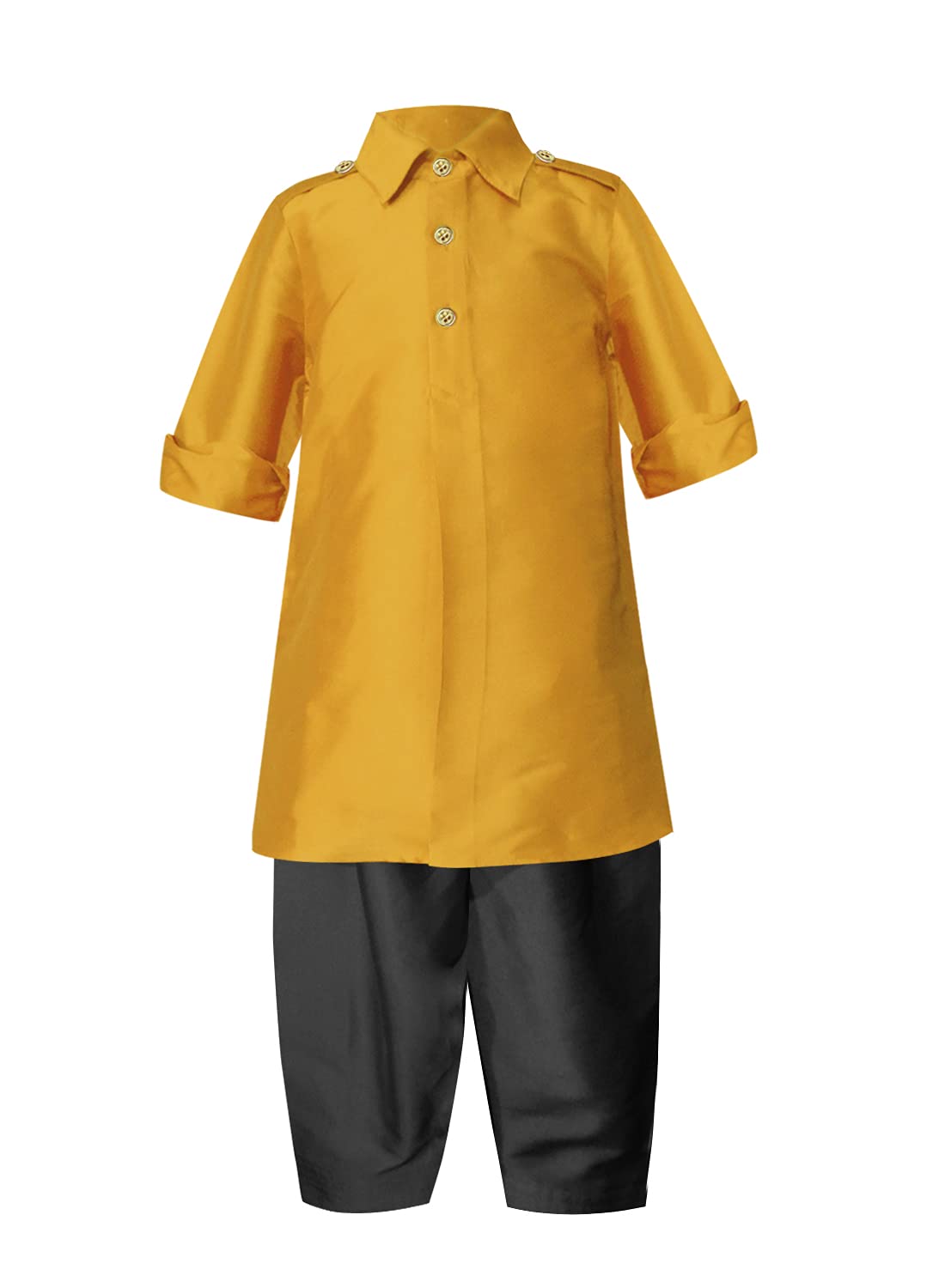 A.T.U.N. (All Things Uber Nice) BoyS Regular Pathani Suit (Bkls Pts)