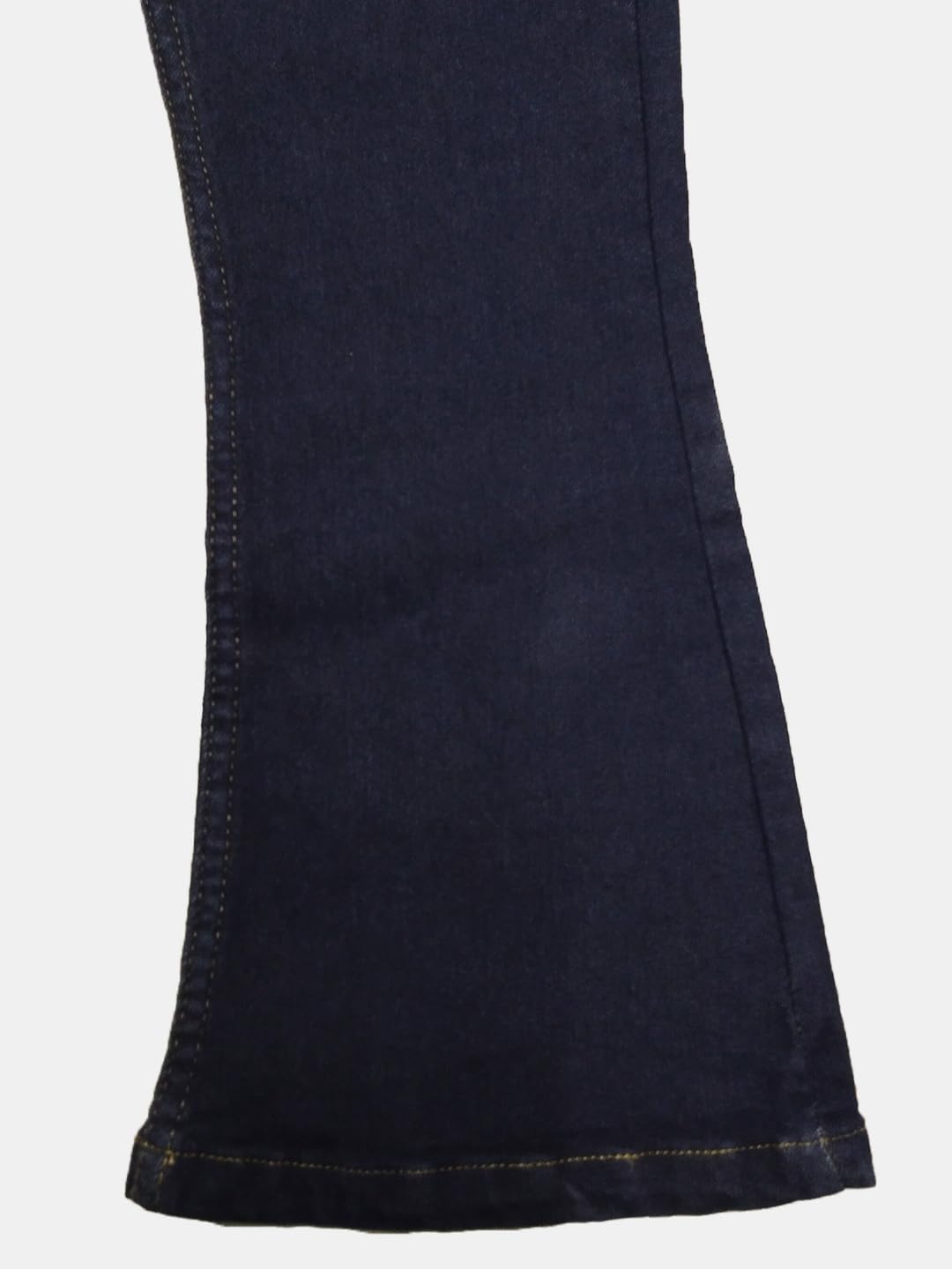 Kotty Girls Boot Cut Fit Solid Jeans Braves Navy