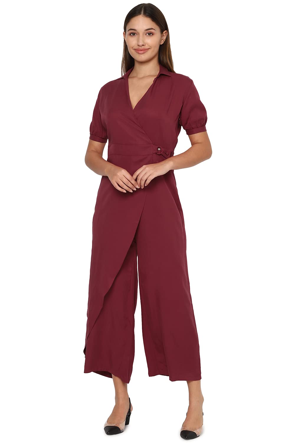 Allen Solly Women Solid Jumpsuit
