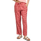 NYKD (NYS141 Checked Pure Cotton Pyjama Sleepwear Pants for Women | Relaxed Fit with Non-Slip Elasticated Waistband, Adjustable