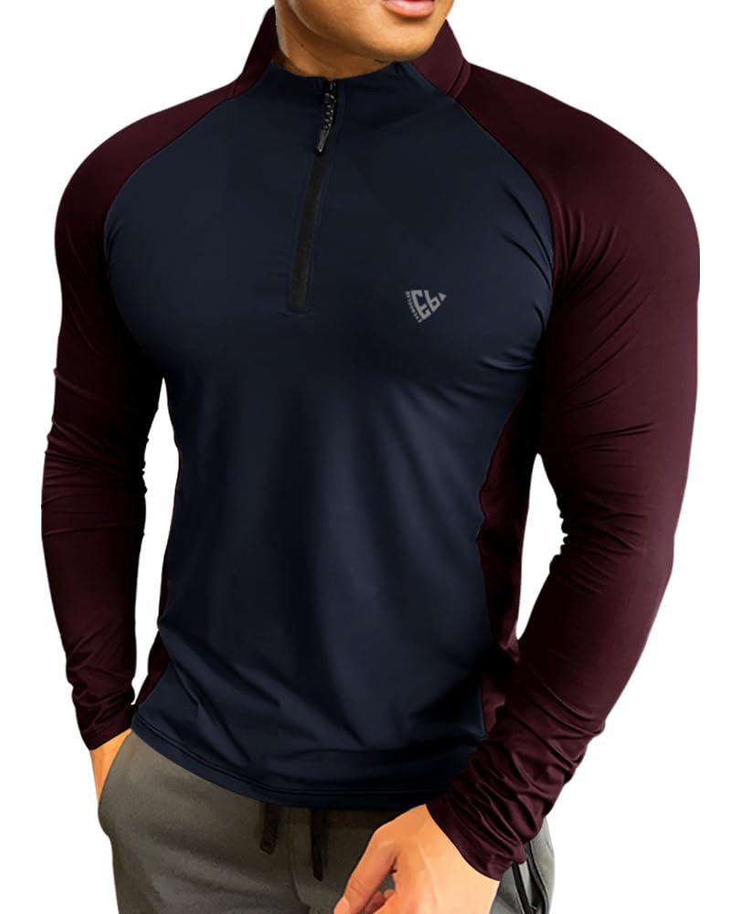 Noble Monk MenS Active Wear Regular Fit T Shirt |Full Sleeves |Casual T-Shirt For Men
