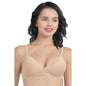 Enamor A039 Everyday stretchable cotton T-shirt Bra for women - Padded, non-wired & medium coverage | Available in solids & prin