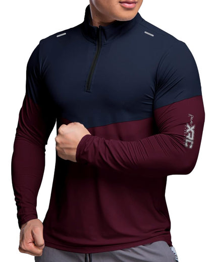 Noble Monk MenS Active Wear Regular Fit T Shirt |Full Sleeves |Casual T-Shirt For Men
