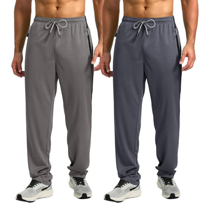 Pinkmint Mens Combo Track Pant l Spendex Pocket Regular Track Pant l Stylish Sports & Gym Wear (Pack of 2)