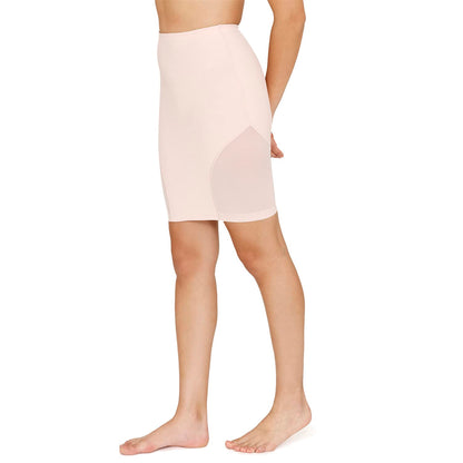 Zivame All Day Short Length Shaping Skirt for Women - Sepia Rose