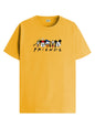 ADRO T Shirts for Boys & Girls | Friends Printed T-Shirt | Ages 3-14 | 100% Cotton Round Neck Tshirt for Boys |KRN-L2-FRIEND-MU-