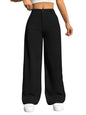 Toochki Trousers for Women | Womens High-Waisted Pant | Trouser | Korean Style | Bottom Black