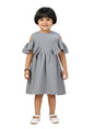 Aarika Girls Grey Colour Middi-(3-9 Years)-(Oct_Md-21927-Grey-22)