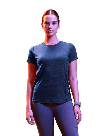 Lyra WomenS Rapid Dry Short Sleeve Breathable And Flexible Fit Active Top