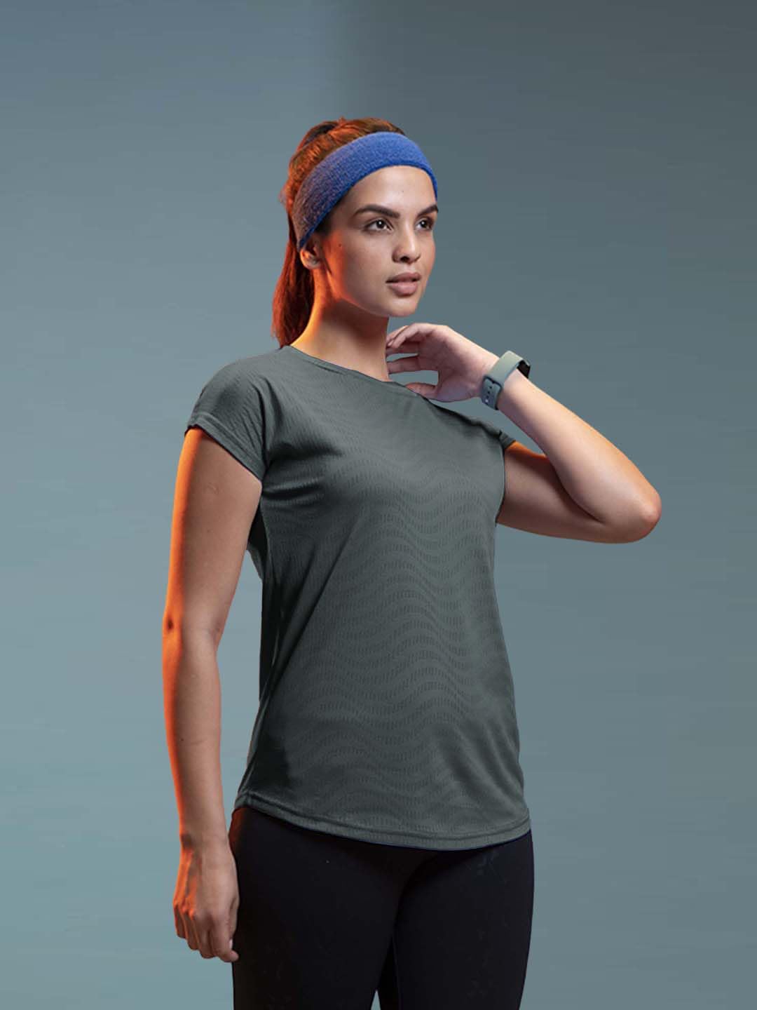 Lyra WomenS Rapid Dry Short Sleeve Breathable And Flexible Fit Active Top
