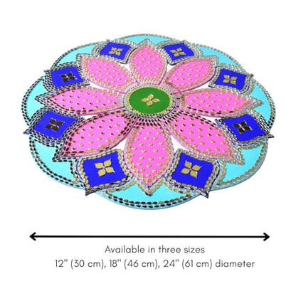 One Minute Rangoli - Purple 24