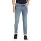 Turtle Men Cotton Stretch Sky Blue Plain Narrow Fit Flat Front Casual Jeans