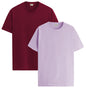 ADRO T Shirts Pack of 2 Mens Tshirts Cotton T Shirts for Men Tshirt T-Shirts Combo T Shirts Tshirts for Men Plain Solid Tshirts