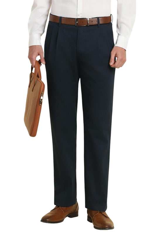 Allen Solly Men Regular Fit Formal Trousers