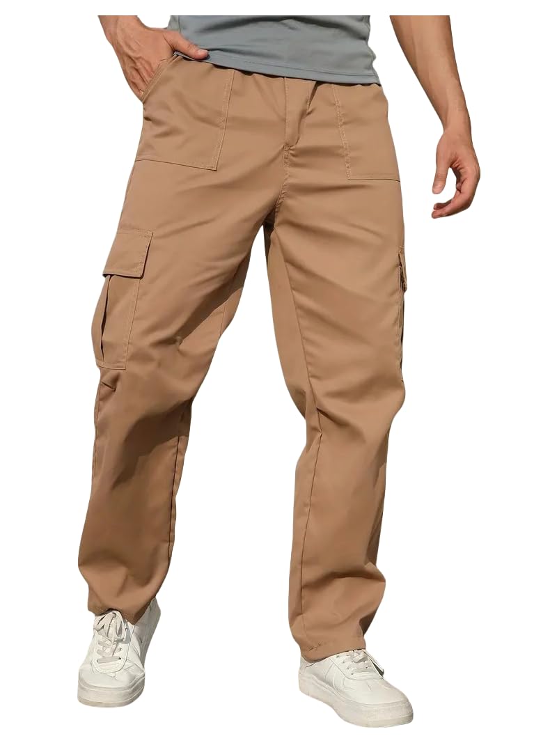Indoprimo Men Cargo || Men Cargo Pants || Men Cargo Pants Cotton || Cargos For Men || Men Cargo Trouser || Trouser For Men - Zur