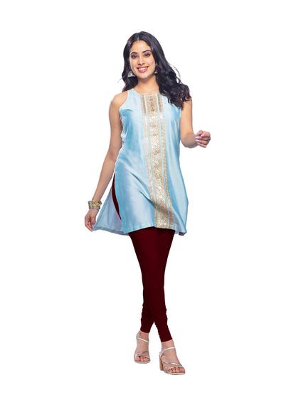 Lyra Premium Viscose Full Length Churidar Leggings For Women