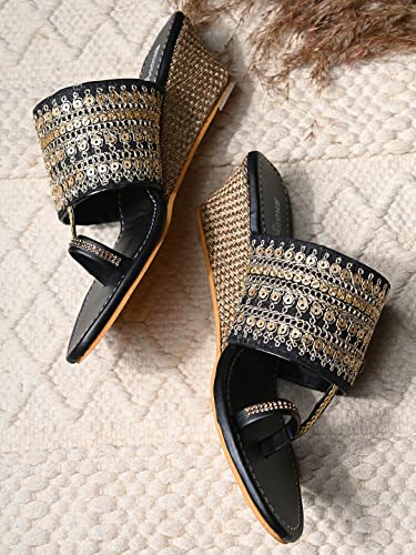 Shoetopia WomenS Flat Kolhapuris